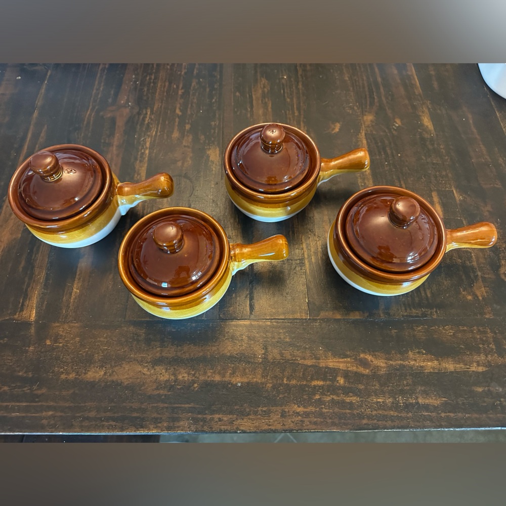Chefcaptain French onion soup bowls.